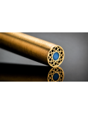 Rivet mosaïque laiton 6 mm - Longueur 135 mm - Modèle A