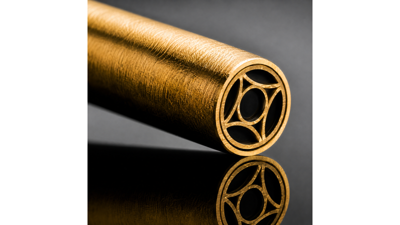 6 mm Brass Mosaic Rivet - Length 135 mm - Model E
