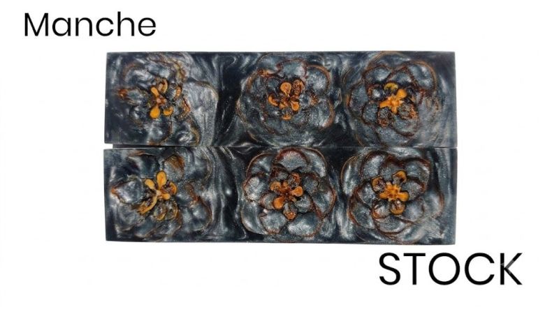 Inclusione Cono di pino in piedi | Creazione stabilizzata Mercorne | 6 colori