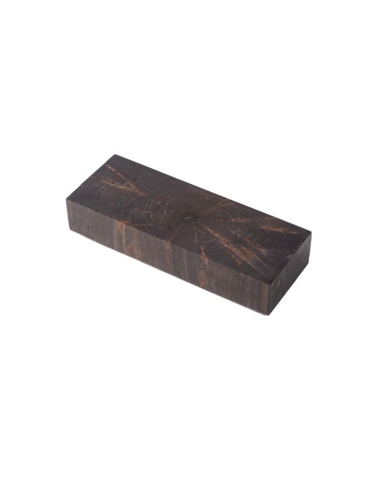Bloc bouleau en bois debout stabilisé noir BY RAFFIR