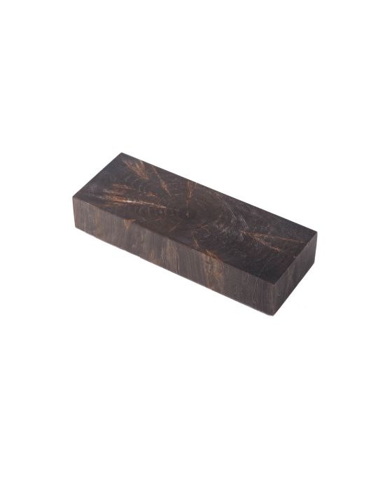 Bloc bouleau en bois debout stabilisé noir BY RAFFIR