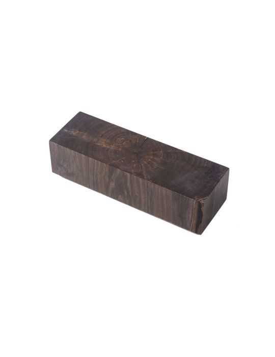Bloc bouleau en bois debout stabilisé noir BY RAFFIR