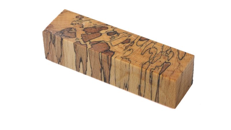 Bloc hêtre échauffé en bois debout