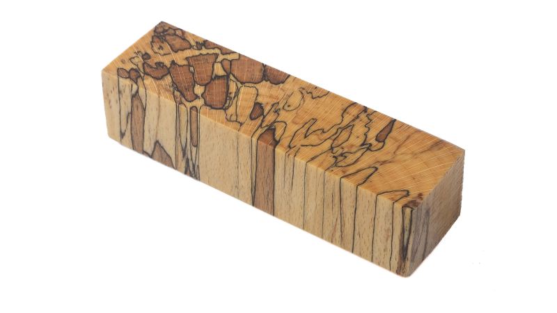 Bloc hêtre échauffé en bois debout