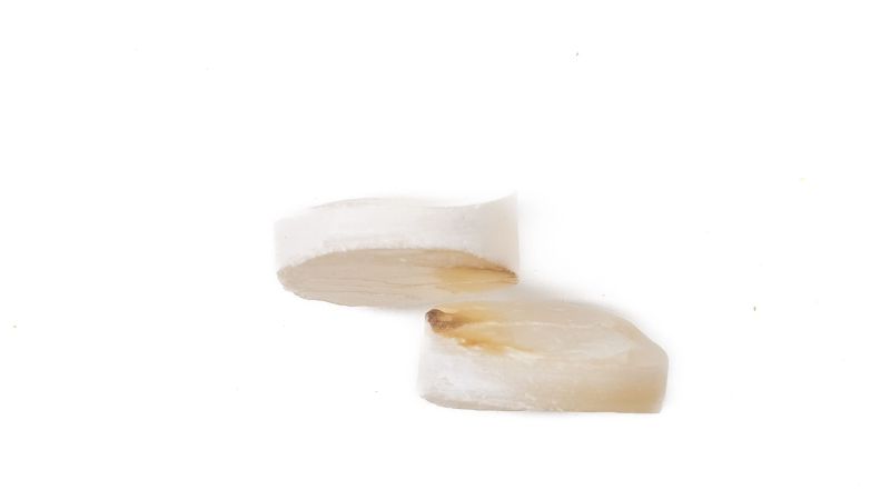 Lot de 2 pions nacre blanche épais