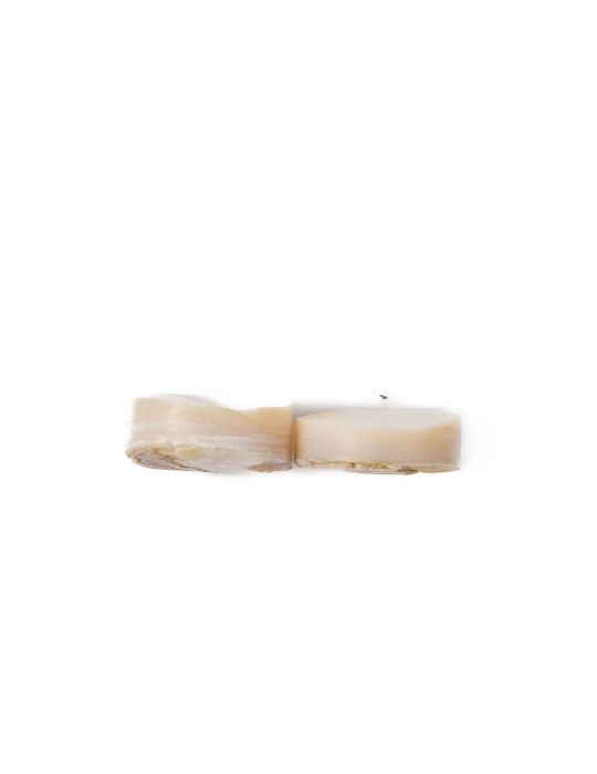 Lot de 2 pions nacre blanche épais