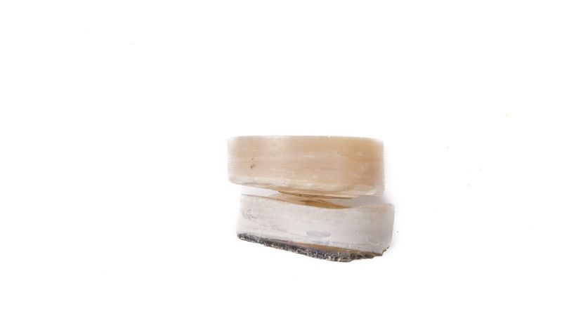 Lot de 2 pions nacre blanche épais