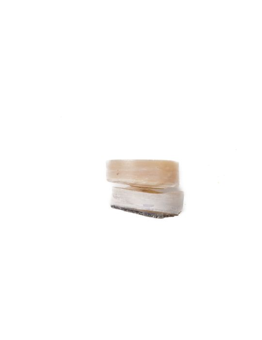 Lot de 2 pions nacre blanche épais
