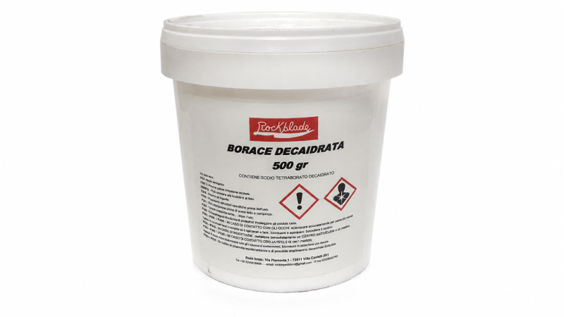 Borax Decahydrate 500 g – Forge Flux | Mercorne