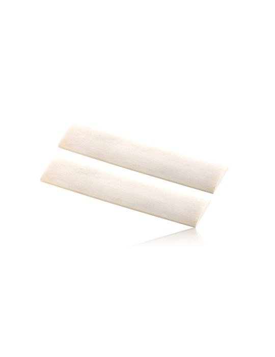 Rounded handle made from white Indian buffalo bone | Mercorne