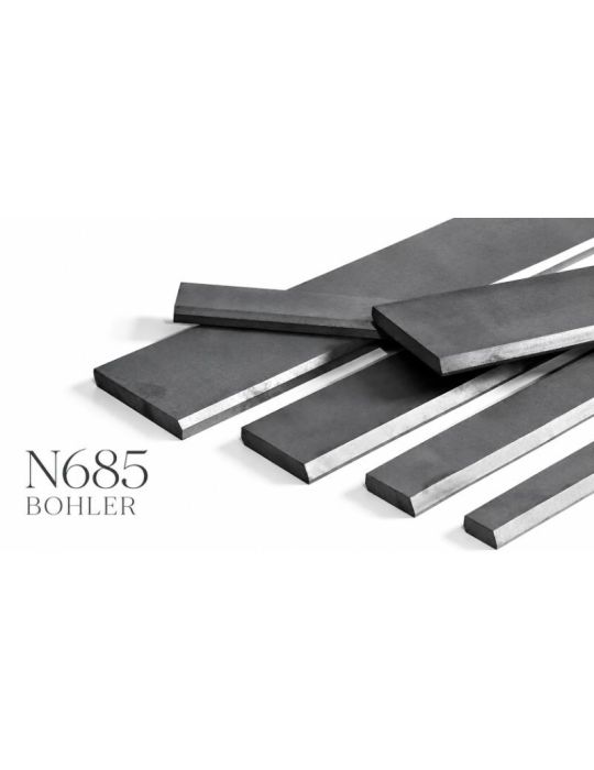 N685 Steel, 615 × 100 × 4.5 mm, for knives | Mercorne