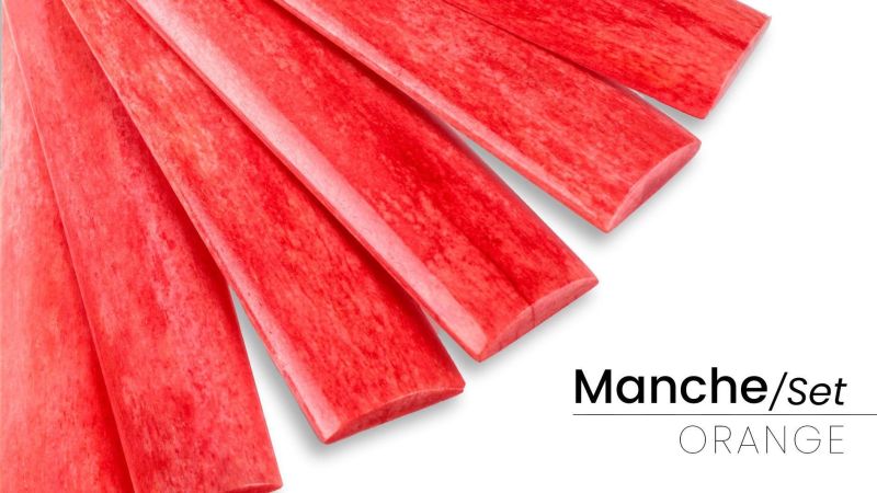 Mango de hueso de búfalo teñido de la India para cuchillo | Mercorne