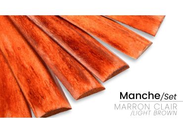 Knife handle made of dyed buffalo bone from India | Mercorne 2