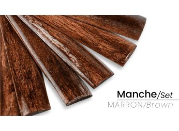 Manche en os de buffle teinté d’Inde pour couteau | Mercorne 2