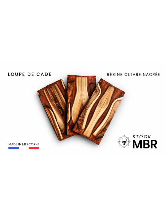 M.B.R ginepro (multicolore / manici e blocchi) / Legno ibrido fabbricazione francese
