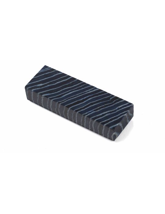 Bloc de molaire de mammouth stabilisé bleu by Raffir