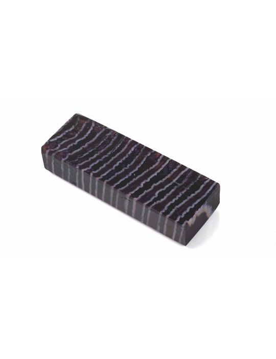 Bloc de molaire de mammouth stabilisé violet by Raffir
