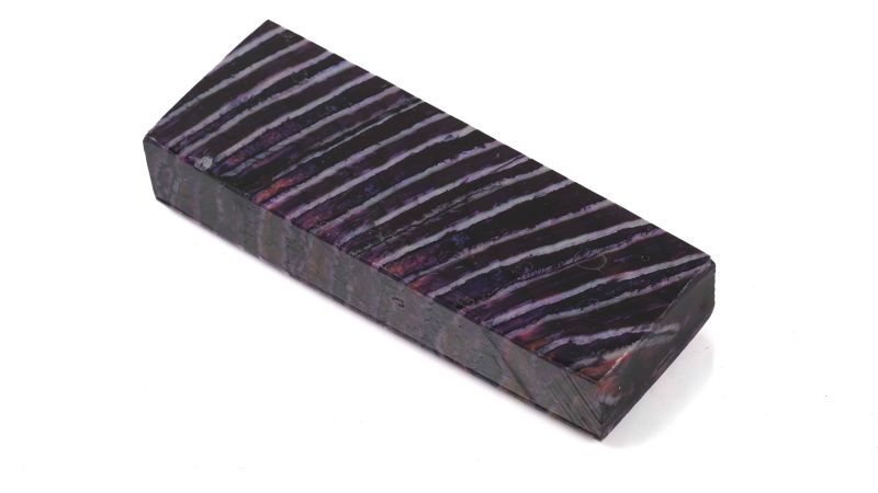 Bloc de molaire de mammouth stabilisé violet by Raffir