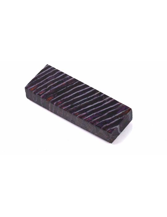 Bloc de molaire de mammouth stabilisé violet by Raffir
