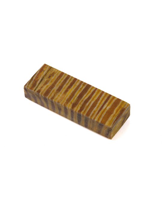 Bloc de molaire de mammouth stabilisé jaune by Raffir