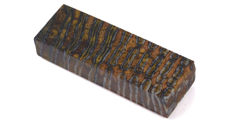 Bloc de molaire de mammouth stabilisé jaune by Raffir