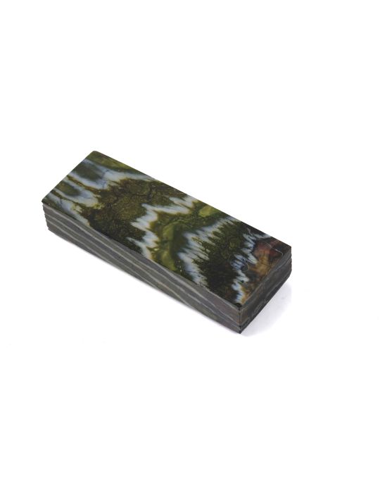 Bloc de molaire de mammouth stabilisé vert by Raffir