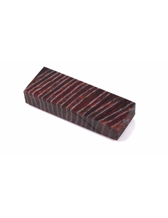 Bloc de molaire de mammouth stabilisé rouge by Raffir
