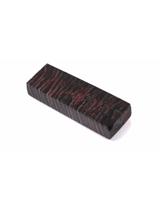 Bloc de molaire de mammouth stabilisé rouge by Raffir