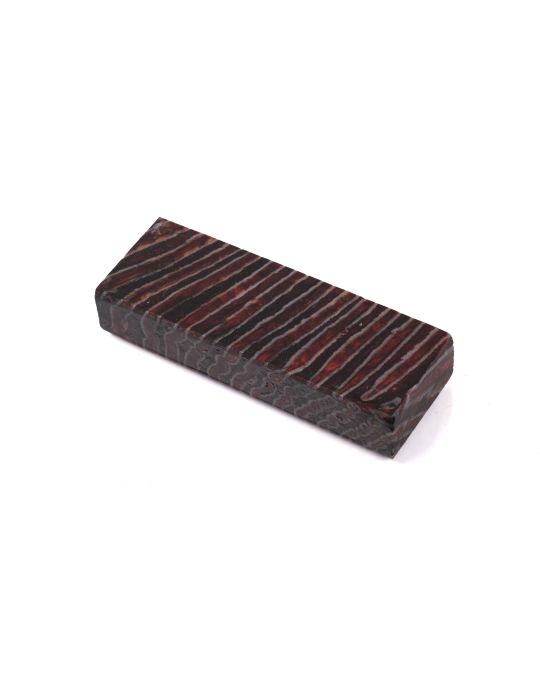Bloc de molaire de mammouth stabilisé rouge by Raffir