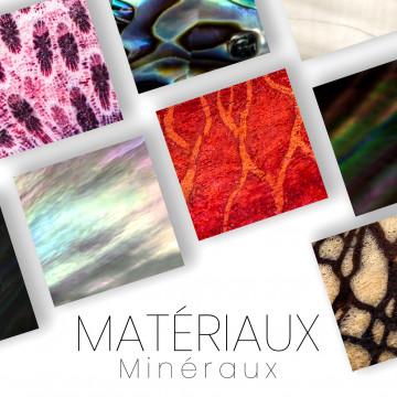 Mother of pearl, coral and abalone - exceptional piece
