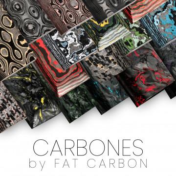 Carbones originales de FAT CARBON - cuchillos