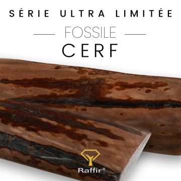Ciervo fósil | Mango de cuchillo del Pleistoceno | Mercorne