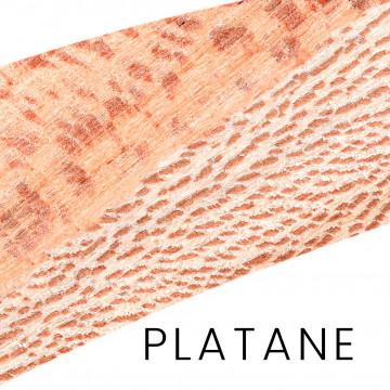 Platanenholz - zur Herstellung von Messern.