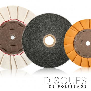 Quality polishing discs for knife handles and blades