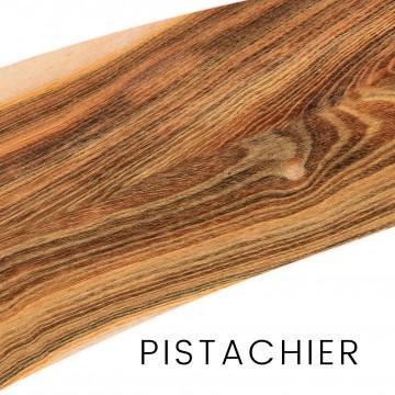 Pistazienholz : Griffe und Blöcke für Messer