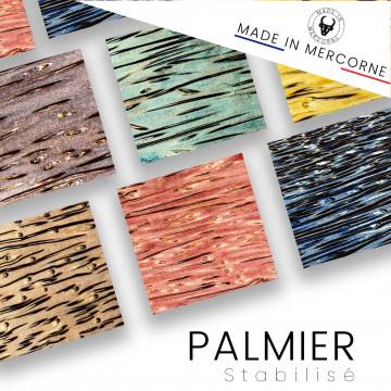 Palmera estabilizada: fabricación francesa – vendida en mangas y bloques