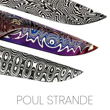 Poul Strande blades: exceptional blacksmith