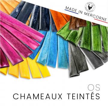 Os de chameaux teintés