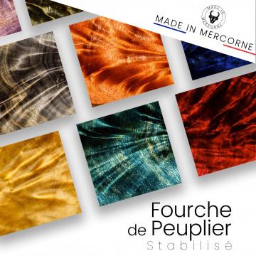 Stabilized poplar fork