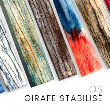 Os de girafe stabilisés