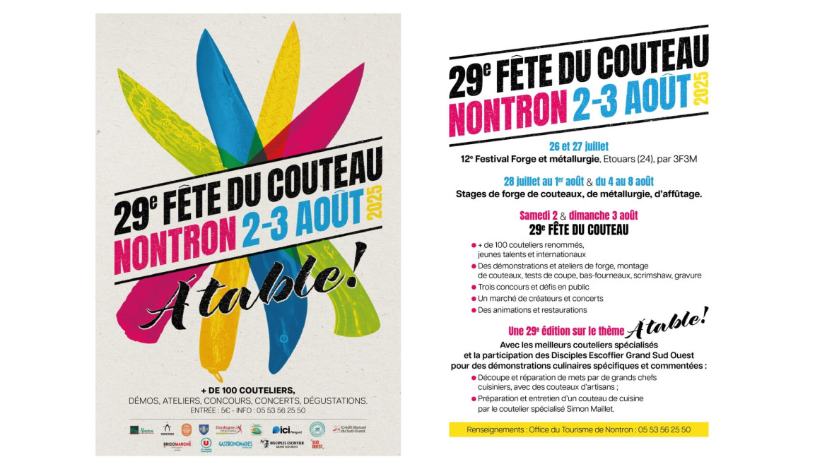 Salon du couteau Nontron 2025